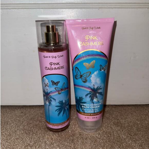 New Bath & Body Works Pink Cashmere Set - Picture 1 of 5